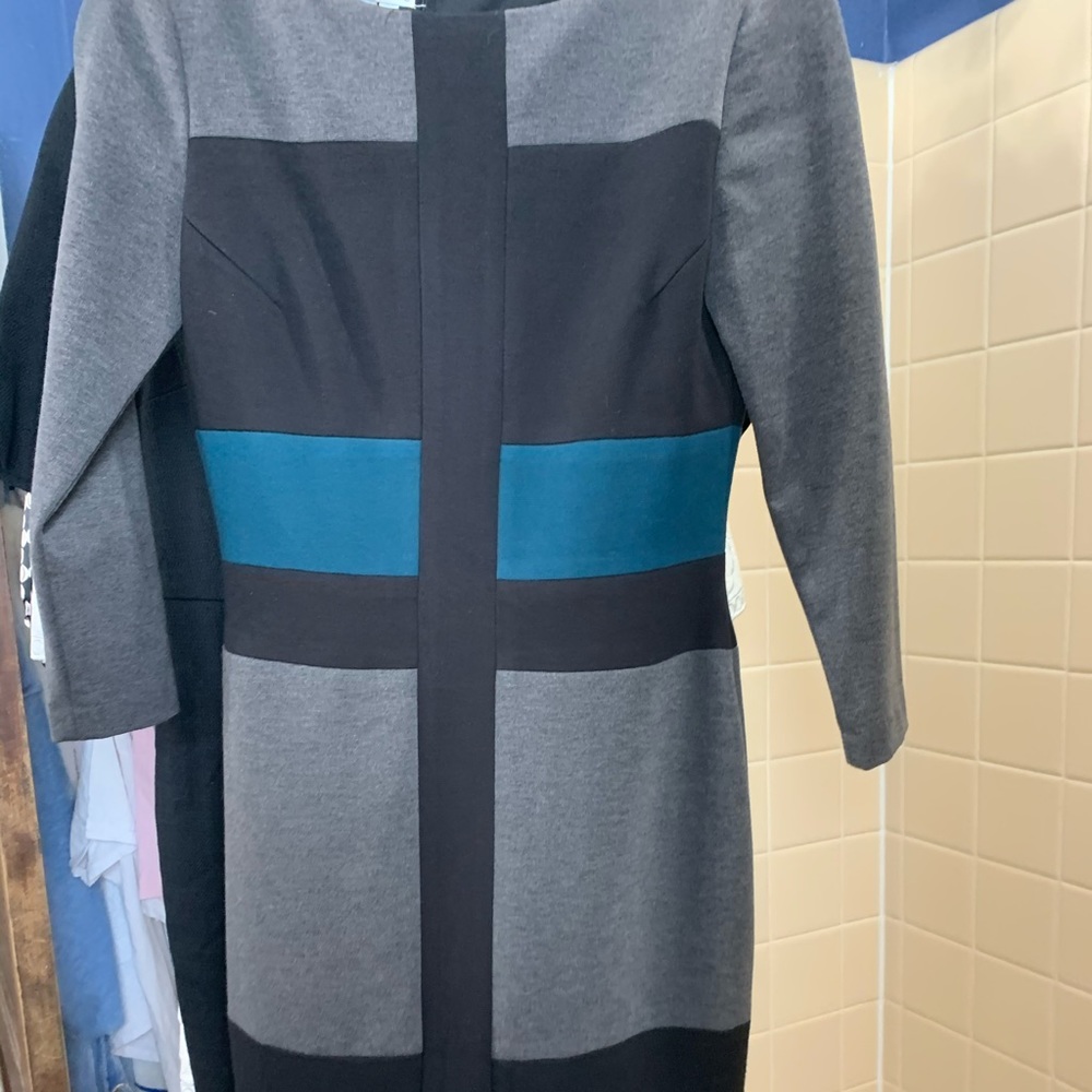 Maggy London Color Block Dress
